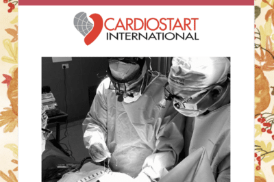 CardioStart International November Newsletter